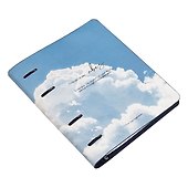 Тетрадь на кольцах «Sky. Облако» 120 листов в клетку, А5, сменный блок - Infolio - 2