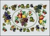 Бумага для декупажа Фрукты мини Софт (TO-DO 500) (25х35) (упаковка)