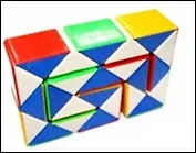 Головоломка Змейка плоская (000049)