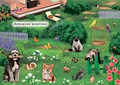 Книга с наклейками и заданиями "Мои первые животные" - 2