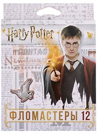 Фломастеры «Гарри Поттер» Hatber, 12 цветов