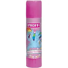 Клей-карандаш 08г "My little pony" сиреневый, к/дисп.,Proff