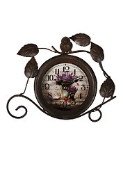 Часы настольные Винтаж Jardin (21х16см) (799-063)