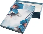 Коробка подарочная "Гармония" 35*26*8см, Новый год, картон