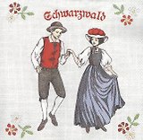 Наб. салф. для декупажа Танцы в саду (211367/111360) (2шт) (упаковка)