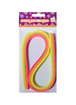 ACTION! Fancy Creative Набор бумаги цветной для квиллинга Неон 9мм*53см, 100шт., 5 цветов