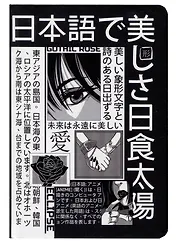 Книга для записей А5 48л тчк. "ЧЁРНО-БЕЛЫЕ ИЕРОГЛИФЫ" 7БЦ, перевертыш