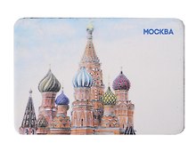 Магнит картон карандаш Собор Василия Блаженного (Москва) (МК/201/002)