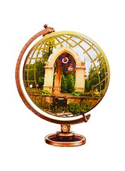 ГС Магнит Кисловодск Глобус (дерево) (7,5 см)