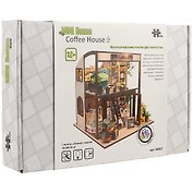 Интерьерный конструктор для творчества Румбокс Hongda MiniHouse "COFFEE HOUSE" M027