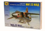 Сборная модель ЗВЕЗДА, Самолёт, МиГ-23МЛД, 1:72