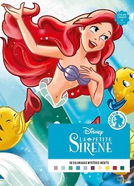 Раскраска по номерам Coloriages mysteres Disney - LAPETITE SIRENE