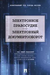 Электронное правосудие. Электронный документооборот. Научно-практическое пос.
