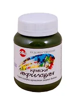 Акрил художественный 100 мл зеленая теплая