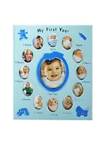 Фоторамка My first year (30х25) голубая (39-244)