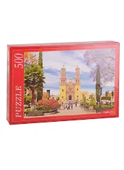 Пазл 500 эл., 50*34,5см., Церковь в Мексике