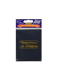 Обложка для автодокументов пластик Водитель со стажем (841312)