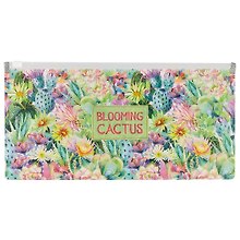 Папка на молнии «Travel. Blooming cactus»