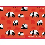 Альбом для рисования Эксмо, "Милые панды", А4, 10 листов, на скрепке
