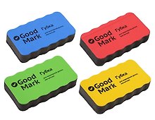 Губка для стирания магнитная, GoodMark, в ассортименте