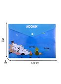 Папка -конверт «MOOMIN. Звездопад» А4 на кнопке - 1