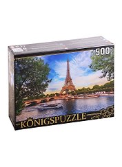 Пазл Парижская романтика 500 элементов Konigspuzzle ШТK500-3700