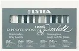 Пастель сухая 12цв LYRA POLYCRAYONS серые тона L5641122