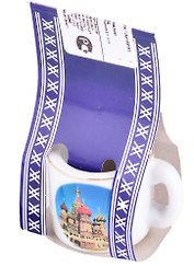 Кружечка-мини Москва ХВБ (фарфор) (3см) (KS160)