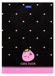 Блокнот А5 50л тчк. "CATs" отрывн.склейка, глянц.ламинация, ассорти