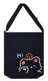 Сумка-шоппер на молнии Kawaii Мишка Hi (текстиль) (40х33) (12-11525-B003)