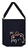 Сумка-шоппер на молнии Kawaii Мишка Hi (текстиль) (40х33) (12-11525-B003) - 0