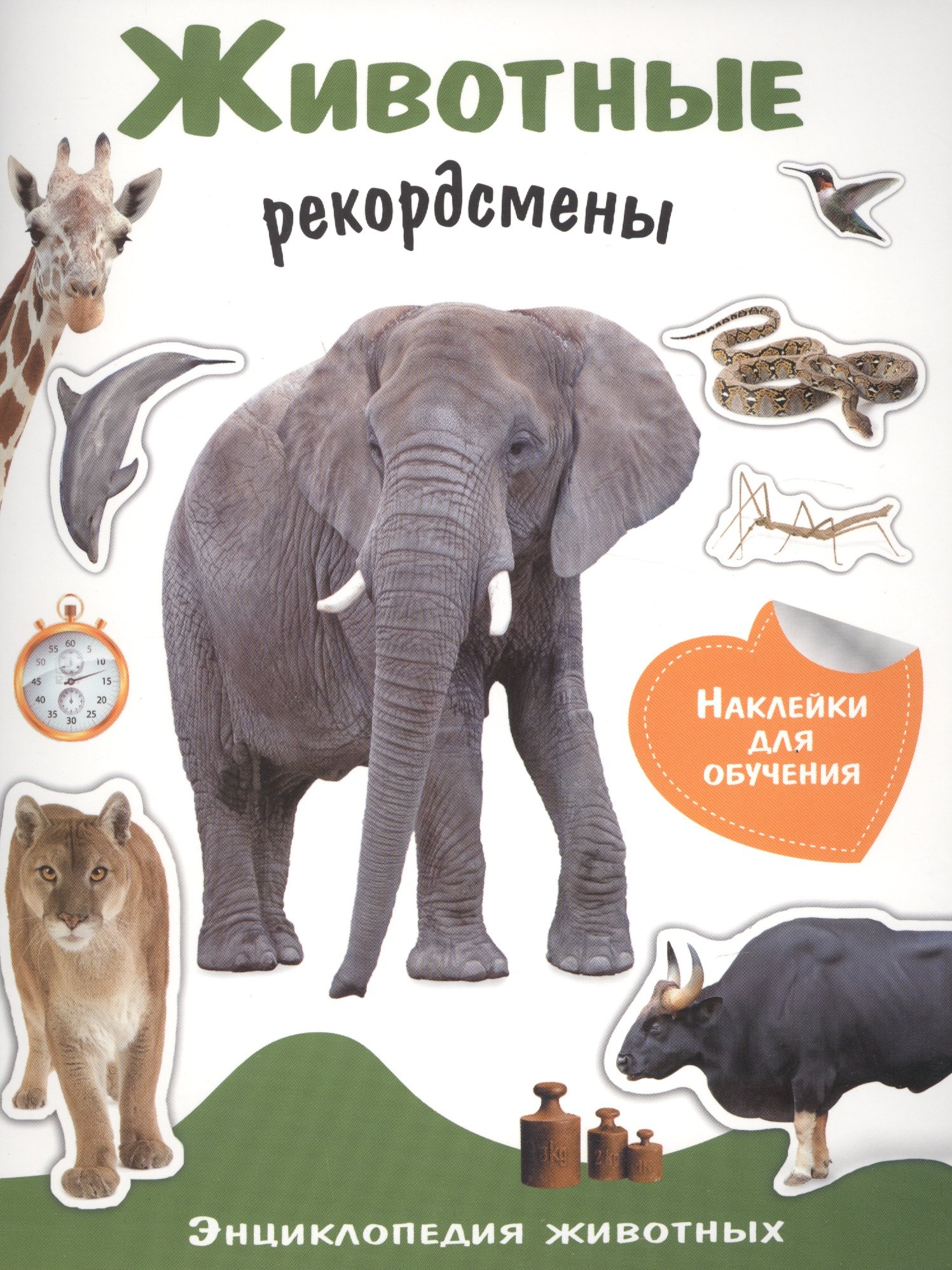 

Животные рекордсмены. Энциклопедия животных с наклейками