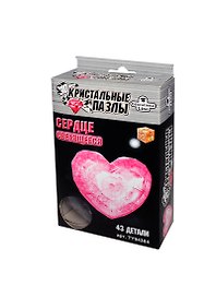 3D Crystal Puzzle Сердце L New Светильник (TY94384)