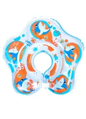 Круг на шею Люблю мореот 1 мес, двухкамерный, с погремушками, форма звезда  4531223