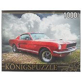 Пазл Königspuzzle 1000 эл.68,5*48,5см. Ретроавтомобиль АЛК1000-6508 - 0