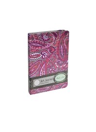 Записная книжка «Paisley» А6+, 80 листов в клетку, Modo Arte, в ассортименте