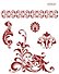 Трафарет пластиковый многоразовый Ренессанс (20х25) (Л028) - 1
