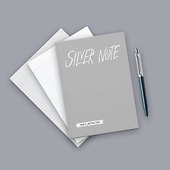 Блокнот «Silver Note. Креативный с серебряными страницами», мягкая обложка, Эксмо - 1
