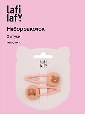 Набор заколок Kawaii Мишки (2шт) (пластик) (5см) (12-03907-B11) (Lafilaf)