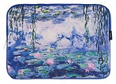Папка на молнии «ART. Моне К. Водяные лилии» А4, кожзам, Schiller - 1