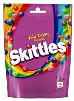 Жевательные конфеты SKITTLES wild berry pouch, 136г