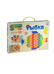 Магнитная мозаика Рыбка (01652) (магнит. доска+312элементов/6цв.) (3+)