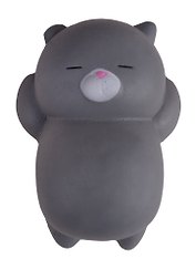 Игрушка-антистресс Серый котик (PU) (12х8) (A3783)