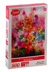 Пазл ORIGAMI/Оригами Астрель 500 эл. Краски весны.05653