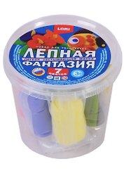 Лм-022 Лепная фантазия в ведре (7 цв.) (6г) (LORI) (набор для творч.) (3+)