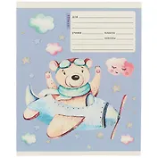 Тетрадь в клетку Listoff, "О чем говорят сны", 12 листов, в ассортименте