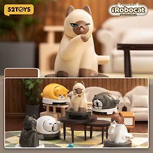 Коллекционная фигурка Robocat, 9cм, 12-52TOYS-202611, Blind Box, 52 Toys, 15+