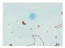 Папка -конверт «Созвездие» А7 на кнопке, в ассортименте