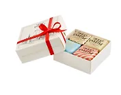 Конфеты пралине Москва/СЧАСТЬЕ, набор №3, 4 штуки, 200 г, ассорти