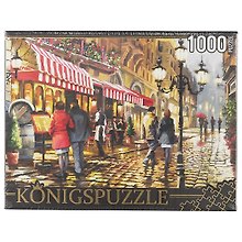 Пазл 1000 Konigspuzzle Ричард Макнейл Вечернее кафе (АЛК1000-8233) (685х485мм) (3+) (коробка) (Ko